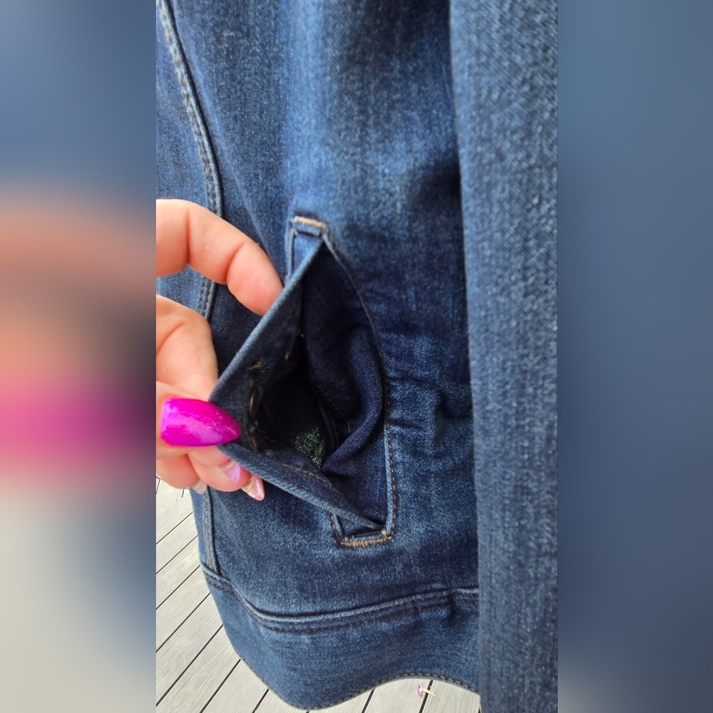 Liverpool Los Angeles Hooded Denim Jacket - Picture 16 of 16